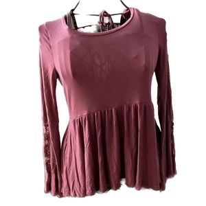 American Eagle Soft & Sexy Open Back Top Small